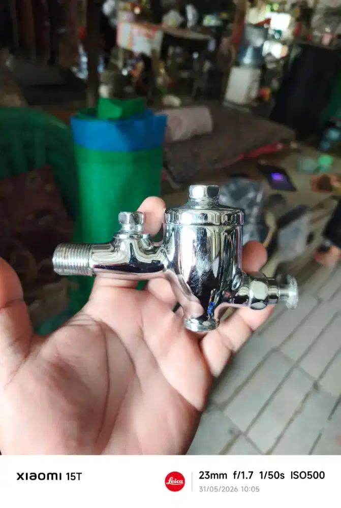 PUSH KRAN URINAL URINOIR MERK RIGEL SEKEN COPOTAN LIKE NEW