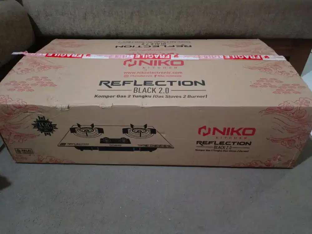 Kompor tanam niko reflection black 2.0