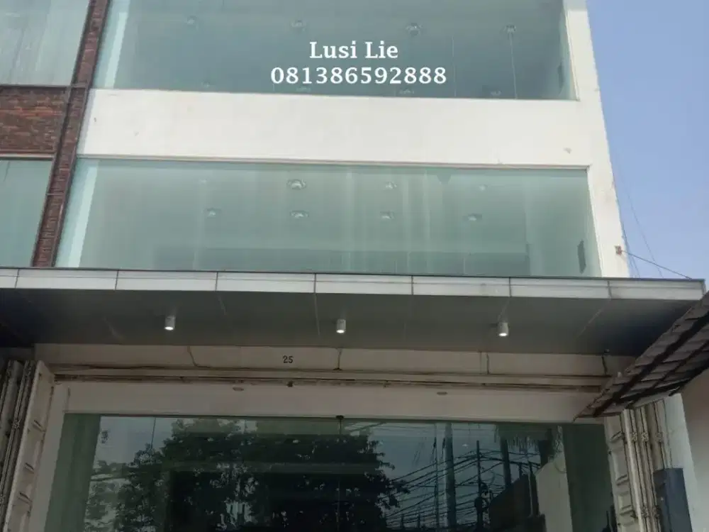 Ruko mini building ex showroom mobil luas 700m, Pluit