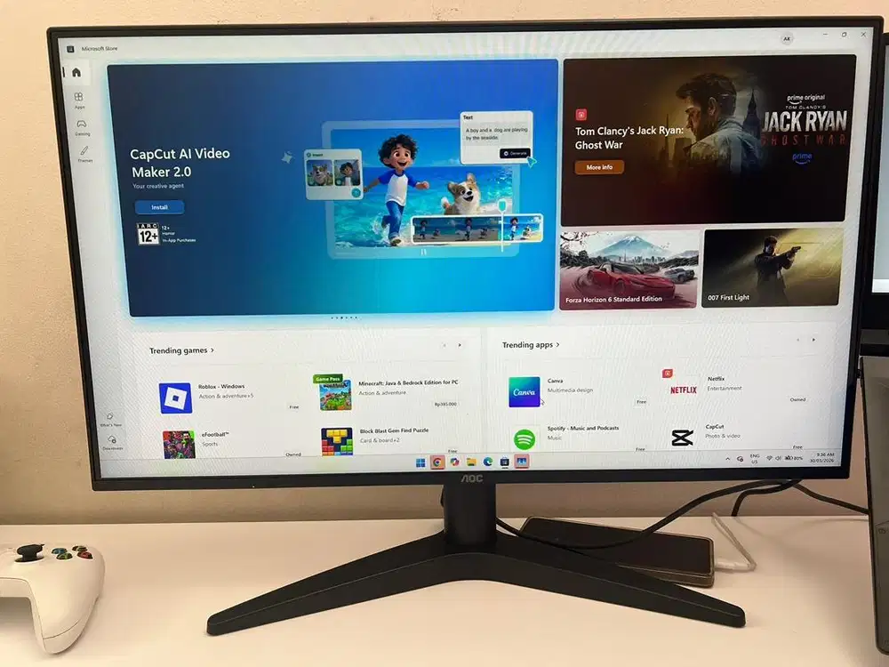 Monitor LED AOC 27 IPS