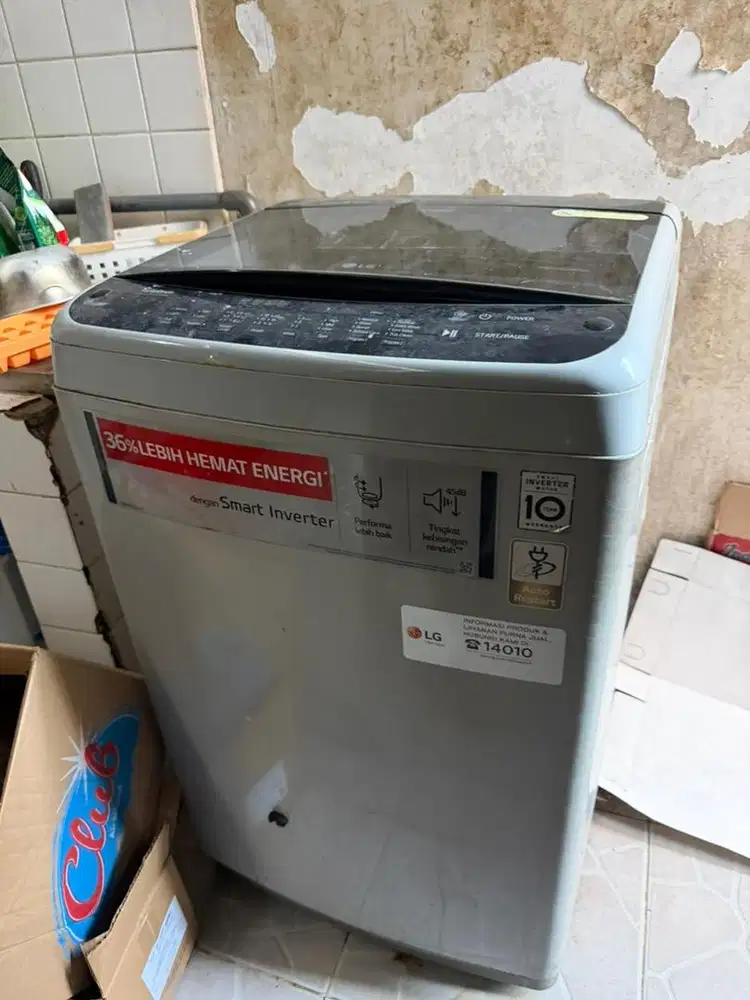 Mesin cuci LG turbo drum