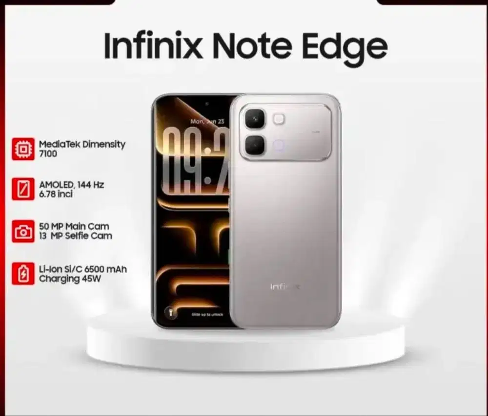 Infinix note edge 8/256GB BARU