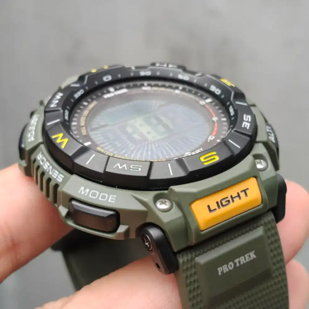 Jam Tangan Casio Pro Trek PRG-340-3DR Green Gak Pernah Dipakai
