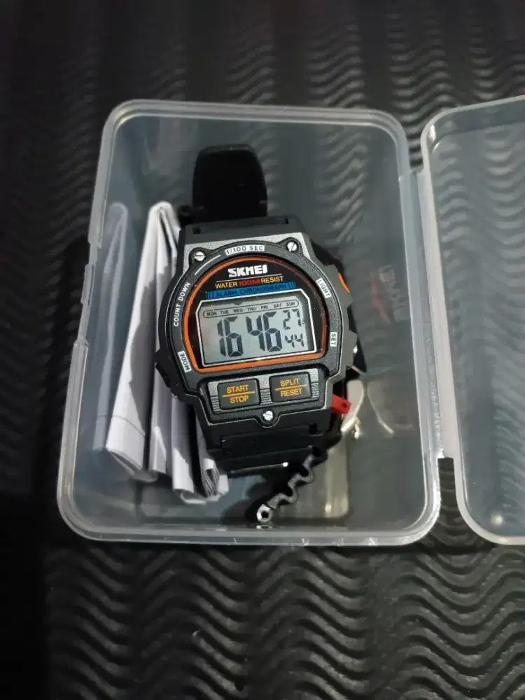 Jam SKMEI Digital Sport Retro Original ( Paket Strap + Box Brg BARU )
