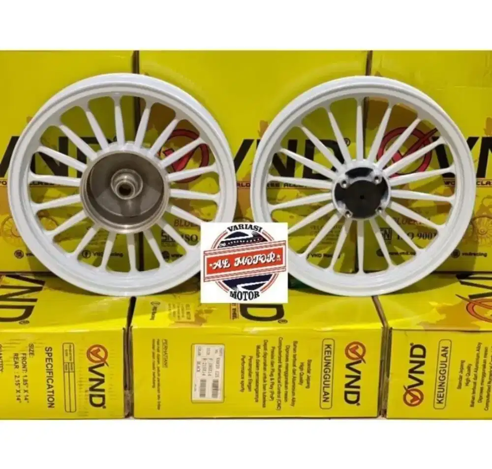 Dijual Velg VND Bluerim Ring/Palang 18