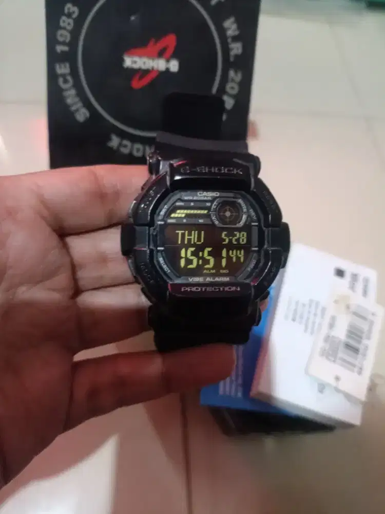 Casio GShock GD-350 -1B vibe Alarm