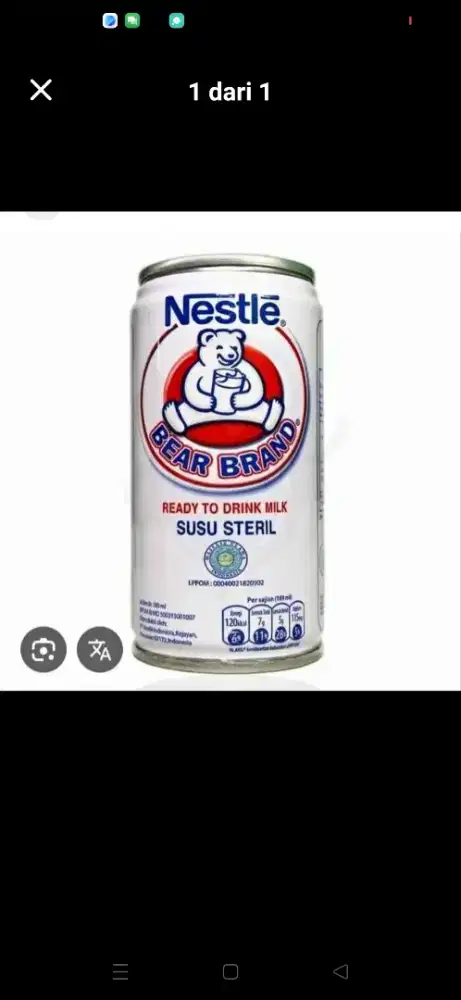 Susu bruang bear brand