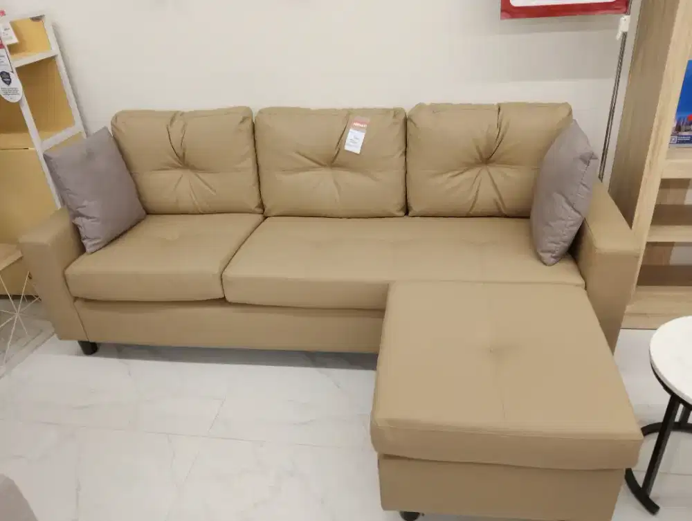 TASYI SOFA SUDUT - BROWN
