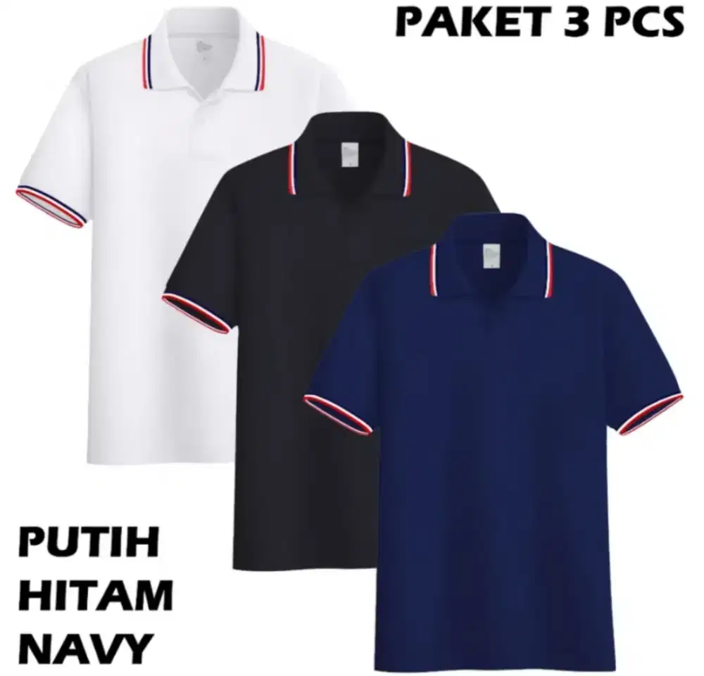 Polo paket 3pcs