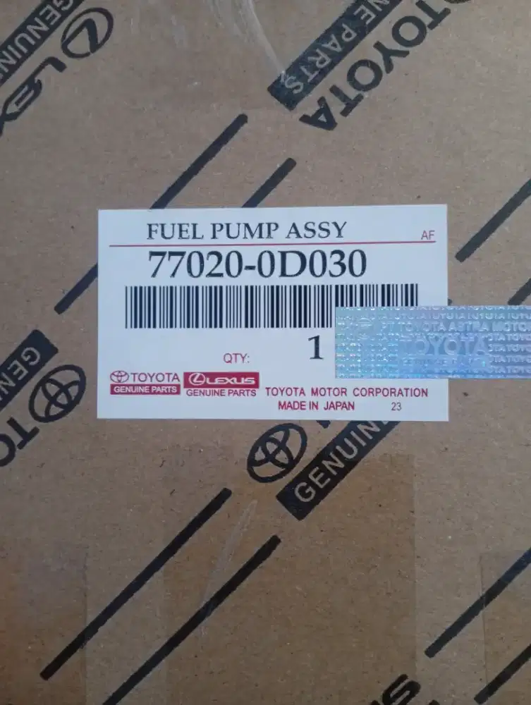 Dijual 1 set Fuel Pump Assy Vios/Altis Gen 1