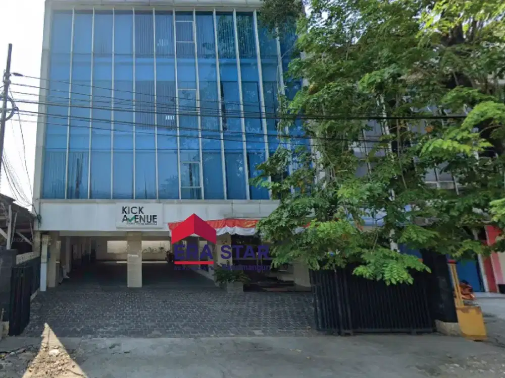 Gedung Kantor 4 Lantai Murah di Jalan Iskandar Muda Pondok Indah Jaksel