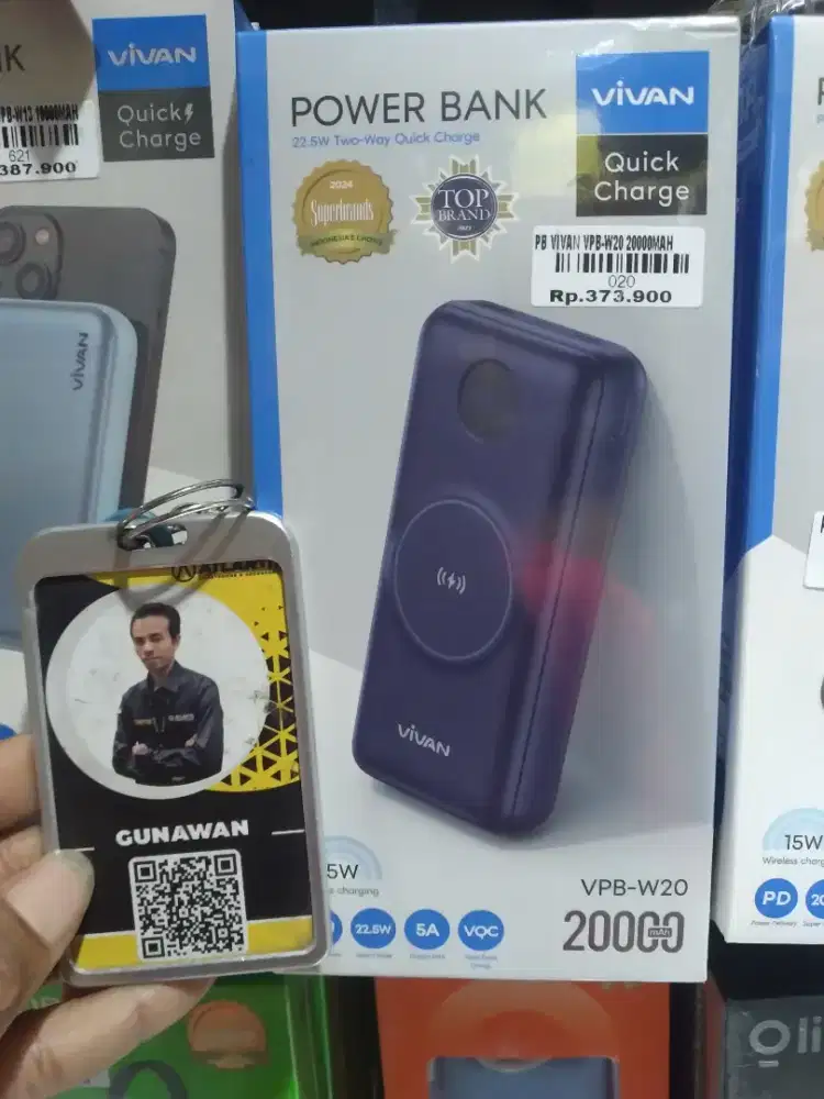 Power bank VIVAN VPB-W20 ATLANTIS DAHSYAT
