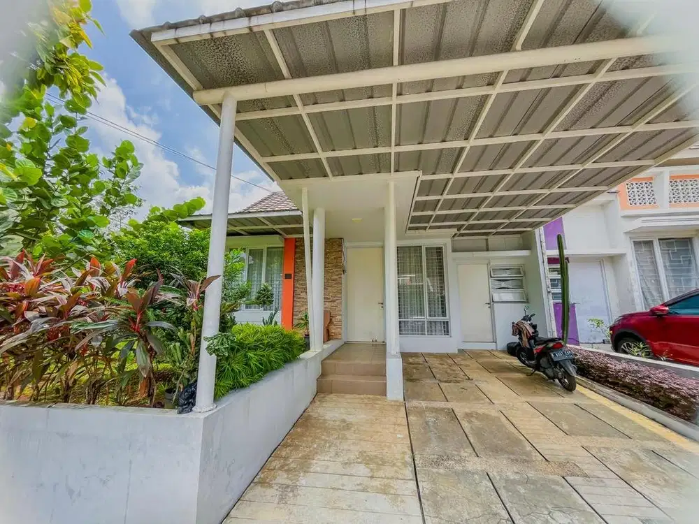 Disewakan Rumah 1 Lantai Hook di Bukit Cimanggu City Bogor