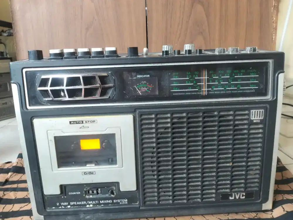 Tape /radio Jvc