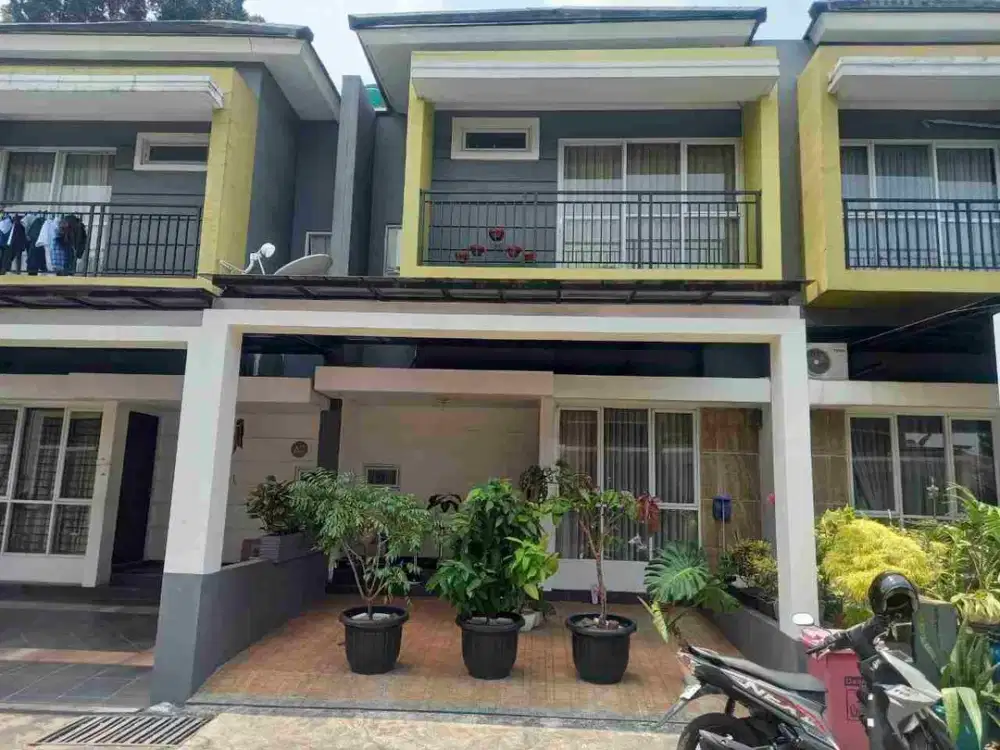 Rumah cluster 2 lantai 1.275 M siap huni furnished di jatibening dekat tol dan LRT