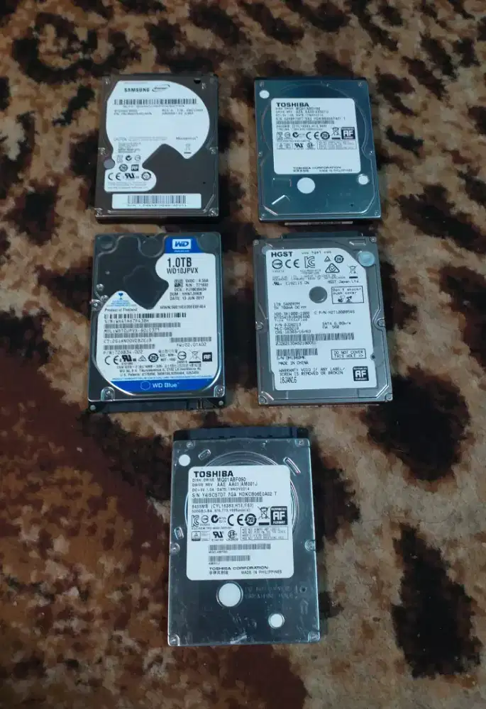 5 pcs hdd laptop