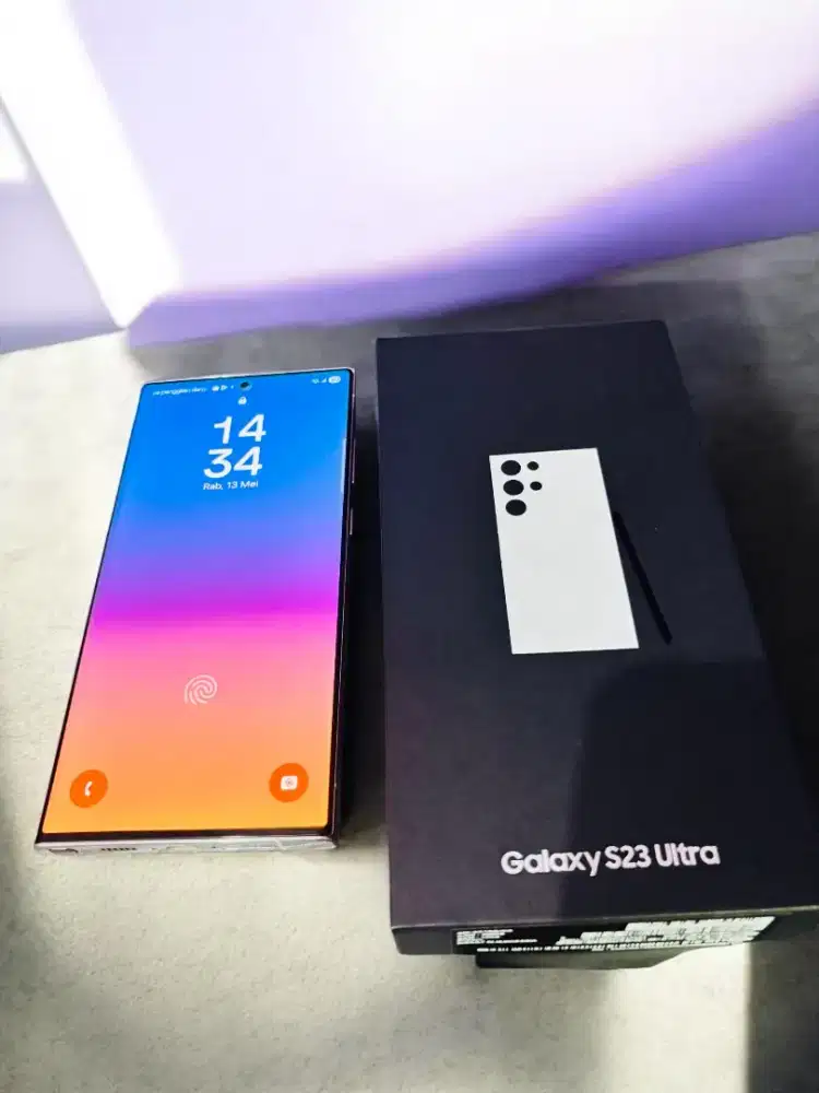 Samsung s23 ultra 256gb second lengkap bisa tt