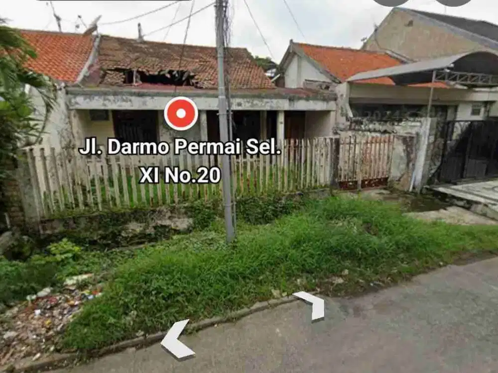 Dijual Rumah Hitung Tanah Darmo Permai Selatan