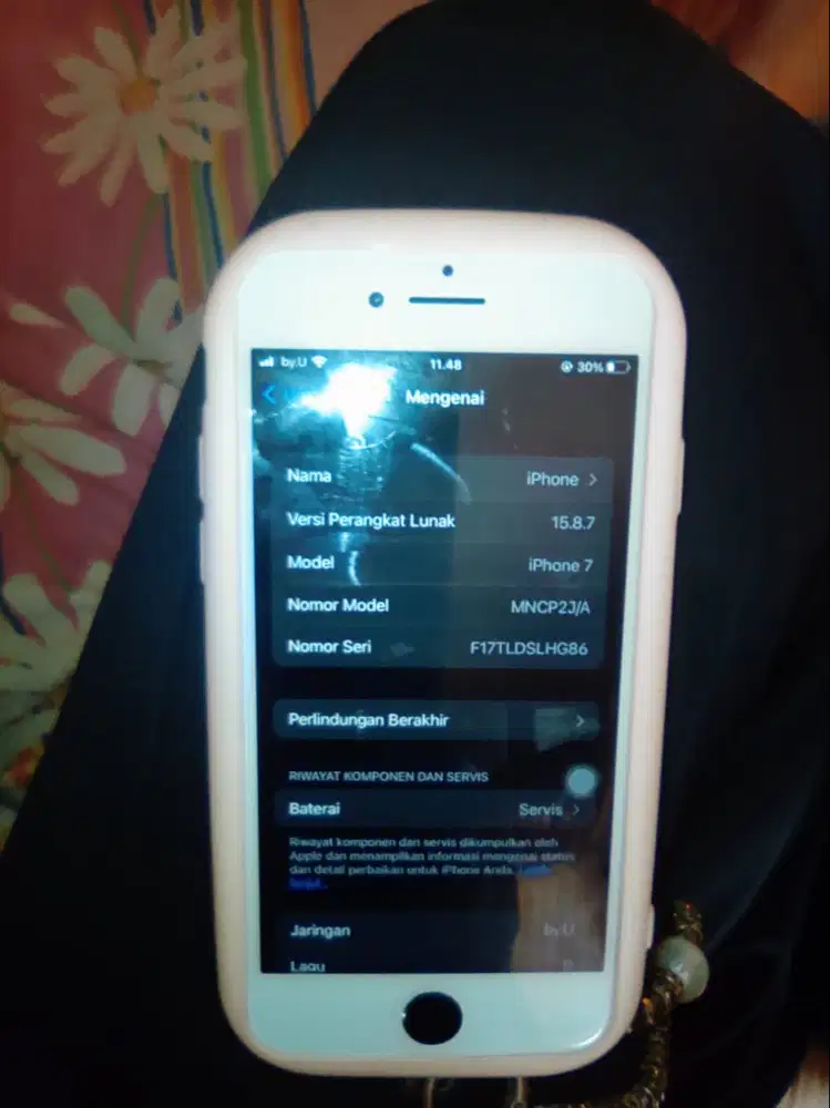 iPhone 7 second inter 128gb jual cepet yaa