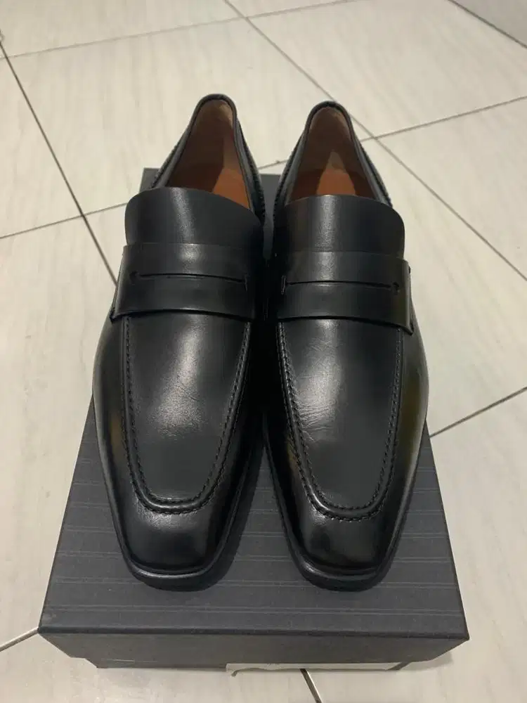 sepatu zegna black ori