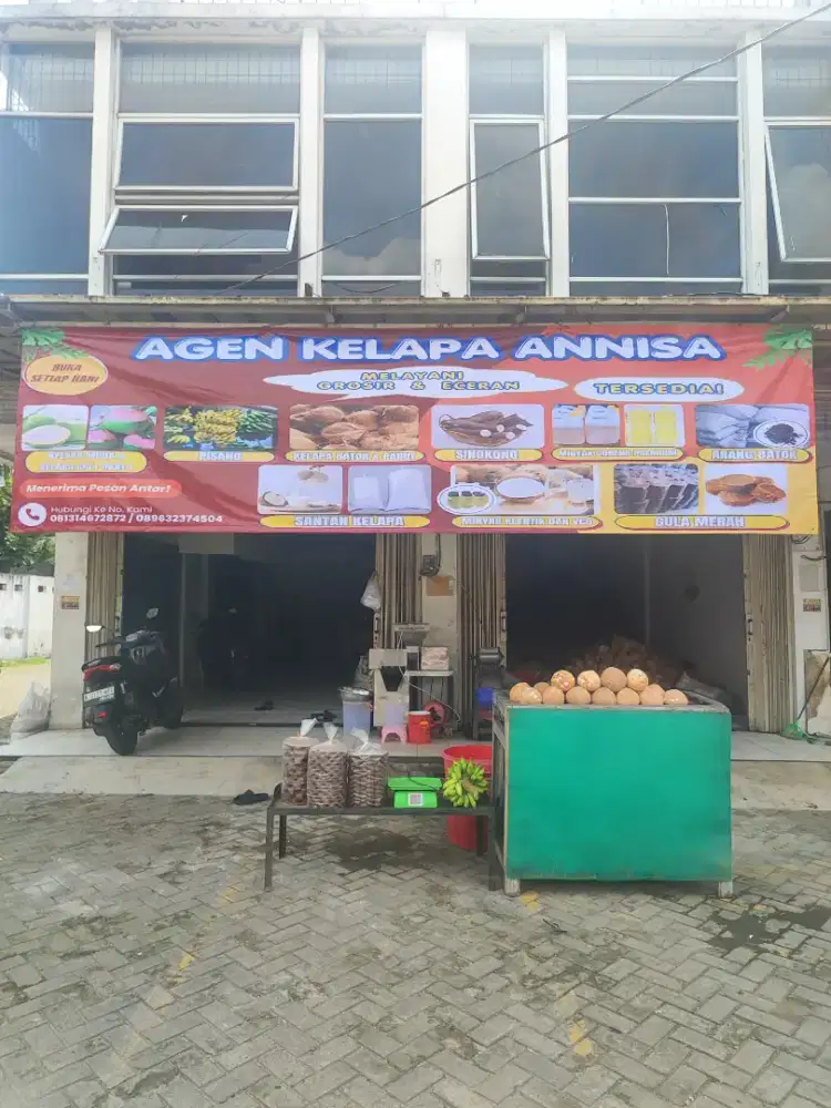 Loker di bidang kelapa