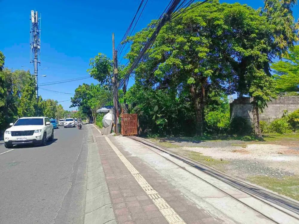 jl bypass ngurah - rai sanur denpasar 9.8 are tanah di jual