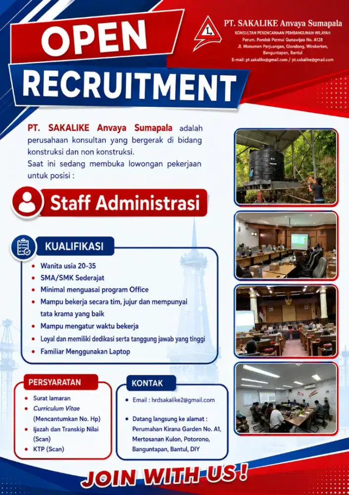 Lowker wanita SLTA sederajat