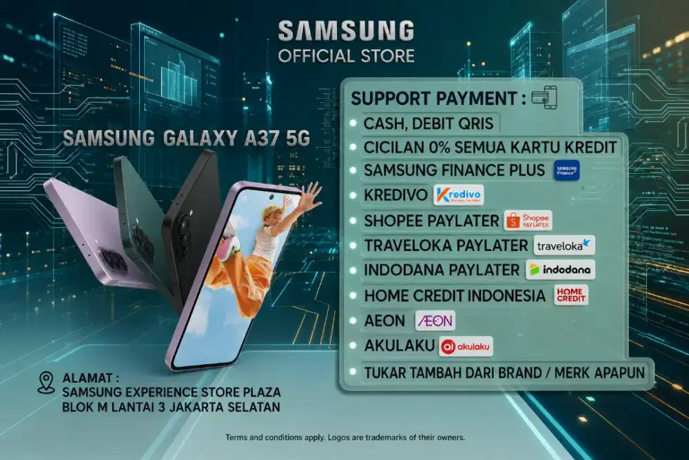 PROMO Samsung Galaxy A37 5G Garansi 100% Resmi SEIN