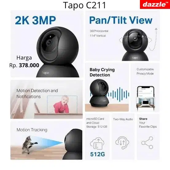 Cctv Tp link Tapo C211