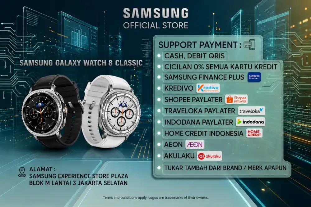 PROMO Samsung Galaxy Watch 8 Classic Garansi 100% Resmi SEIN