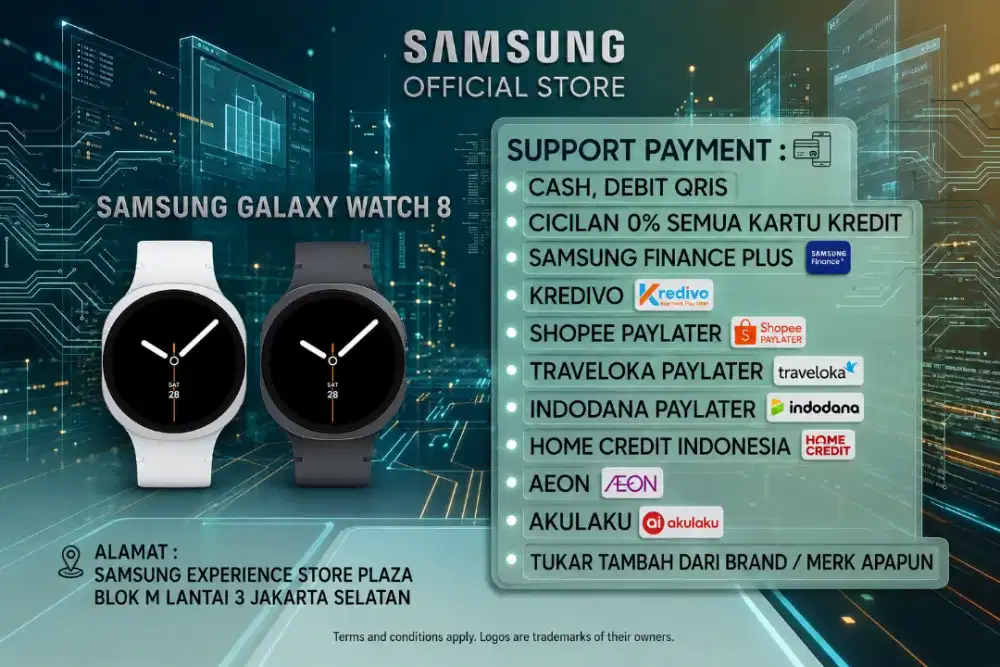 PROMO Samsung Galaxy Watch 8 Garansi 100% Resmi SEIN