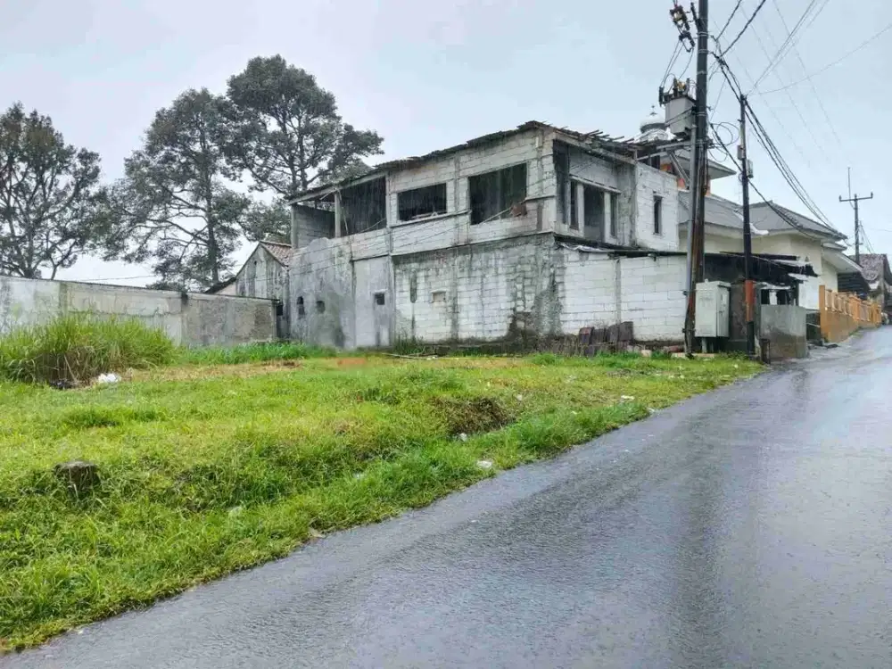 Tanah Di Pinggir Jalan Ciherang Pondok Caringin Bogor