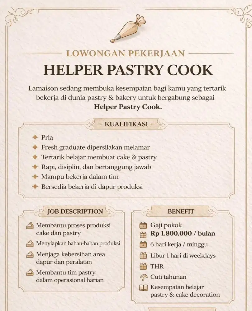 Lowongan Kerja Fresh Graduate