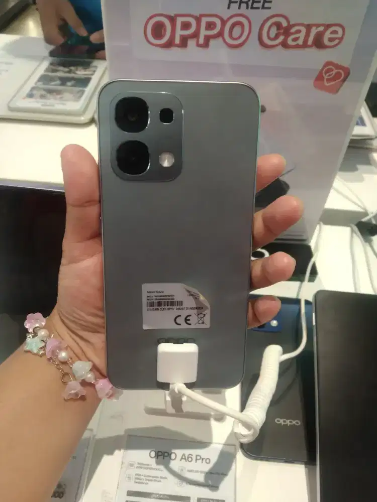 Promo Cicilan OPPO A6 Pro 8GB+256GB Bunga 0%, Gratis 2x Angsuran