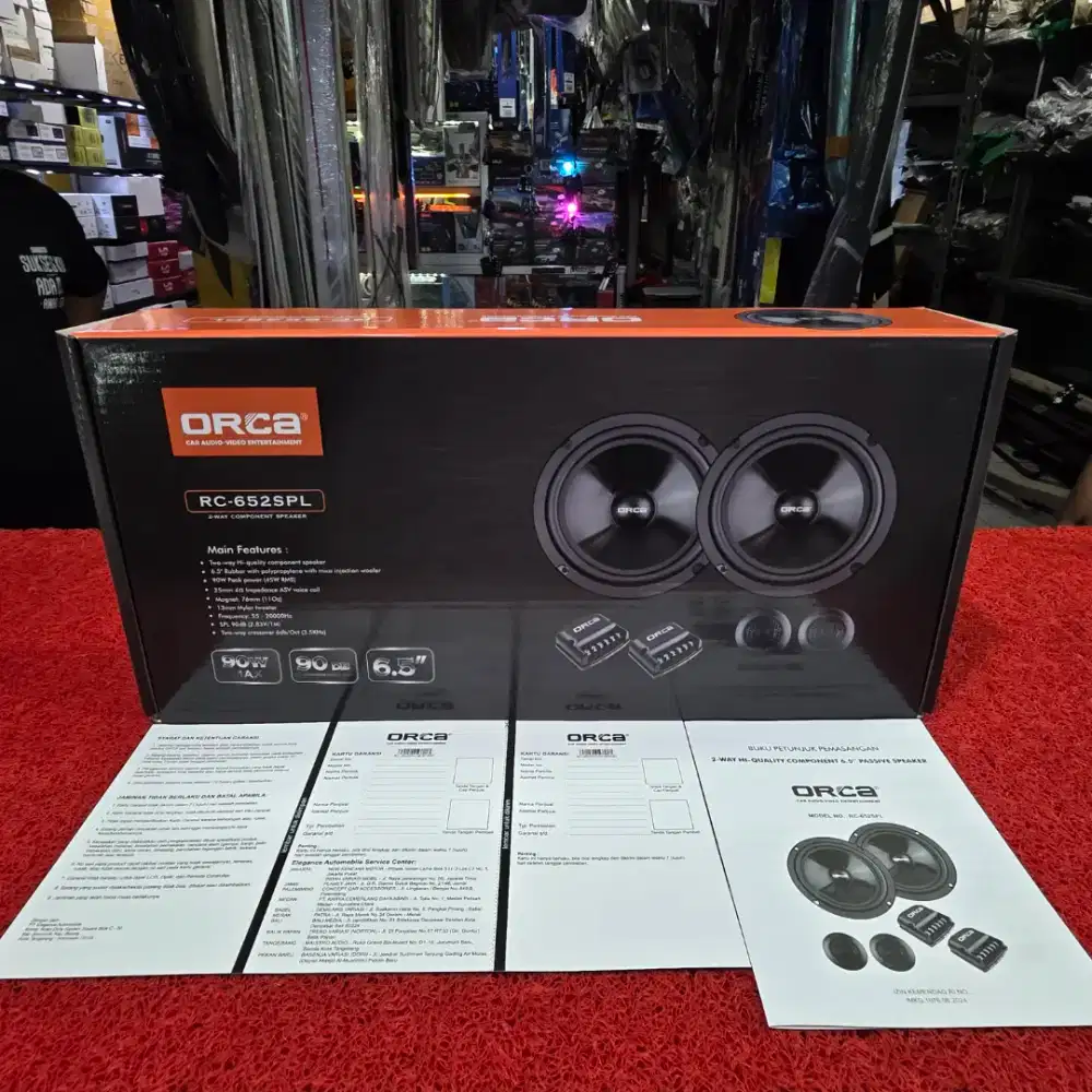 Speaker ORCA RC-652SPL Speaker Two Way ORCA RC-652SPL
