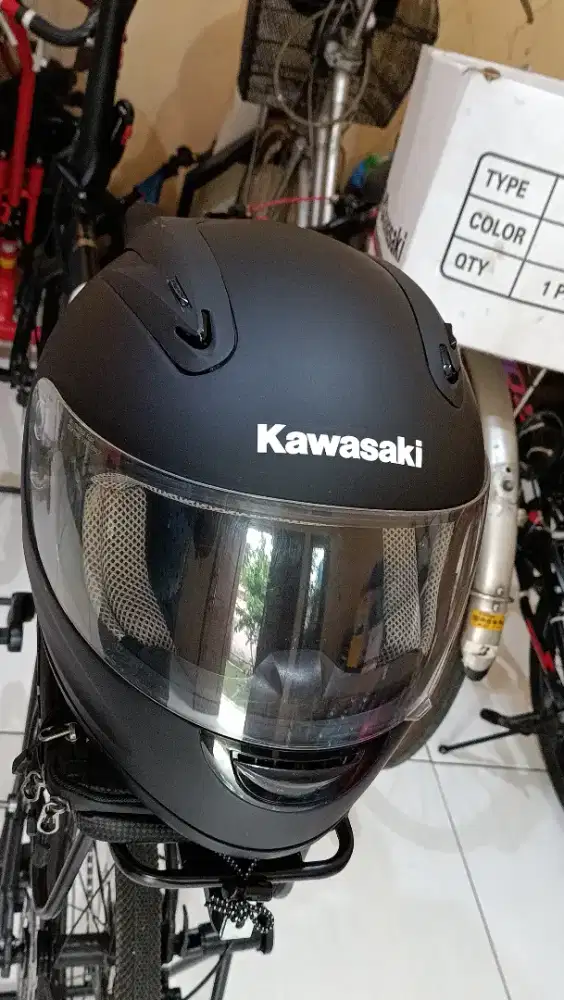 Helm ORI Kawasaki 250CC