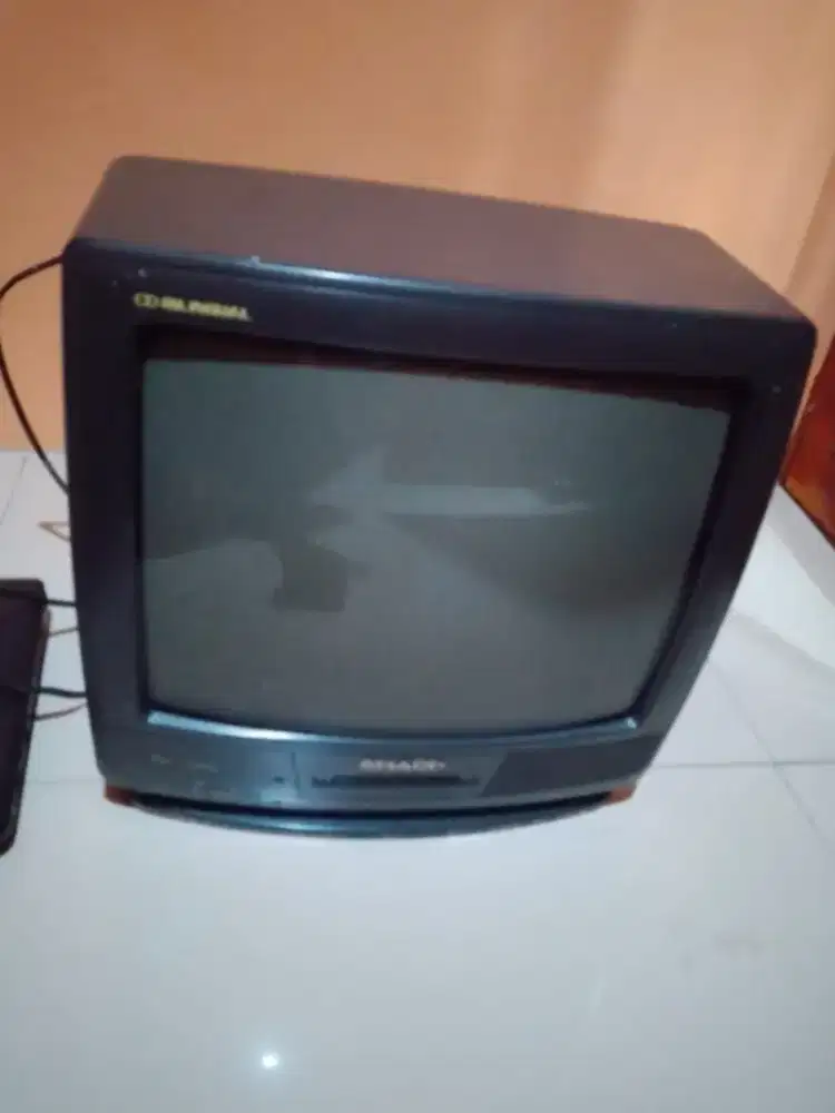 JUAL tv tabung sharp perlu service 600