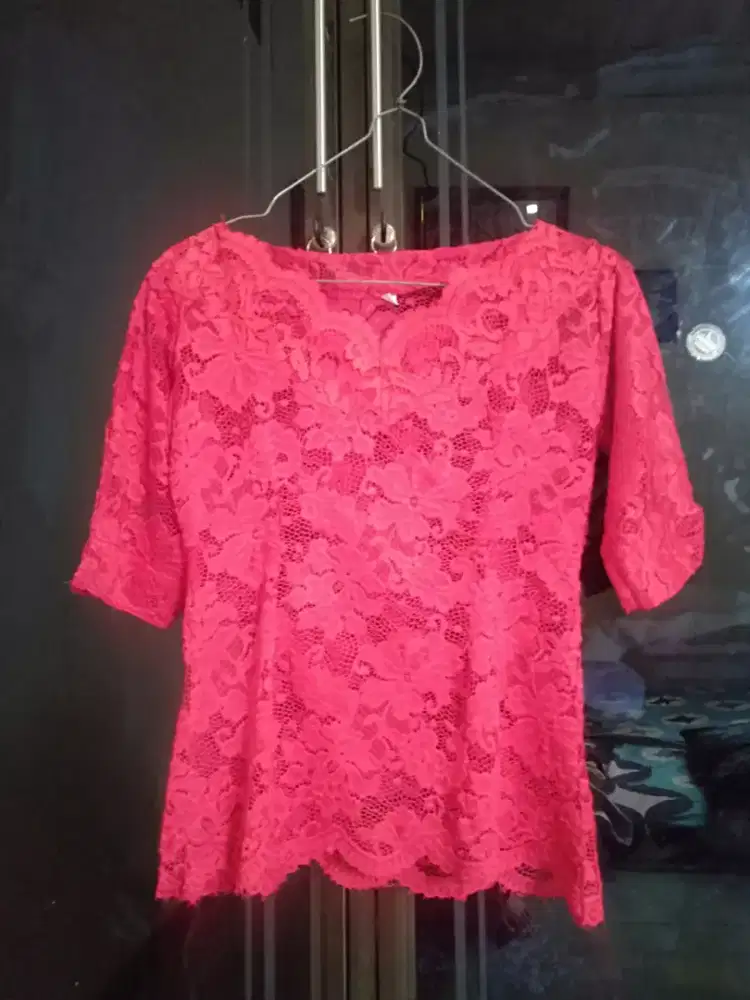 Preloved Atasan bruklat lembut (bisa kirim)