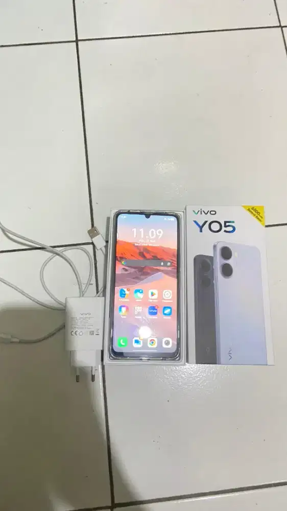 Vivo Y05 4/128 Fullset no minus