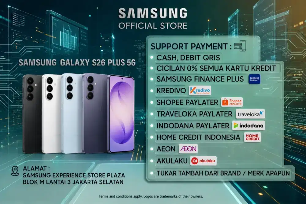 PROMO Samsung Galaxy S26 Plus 5G Garansi Resmi SEIN