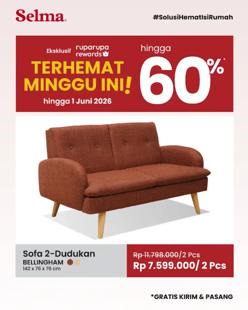 PROMO SOFA BELLINGHAM BUNDLING