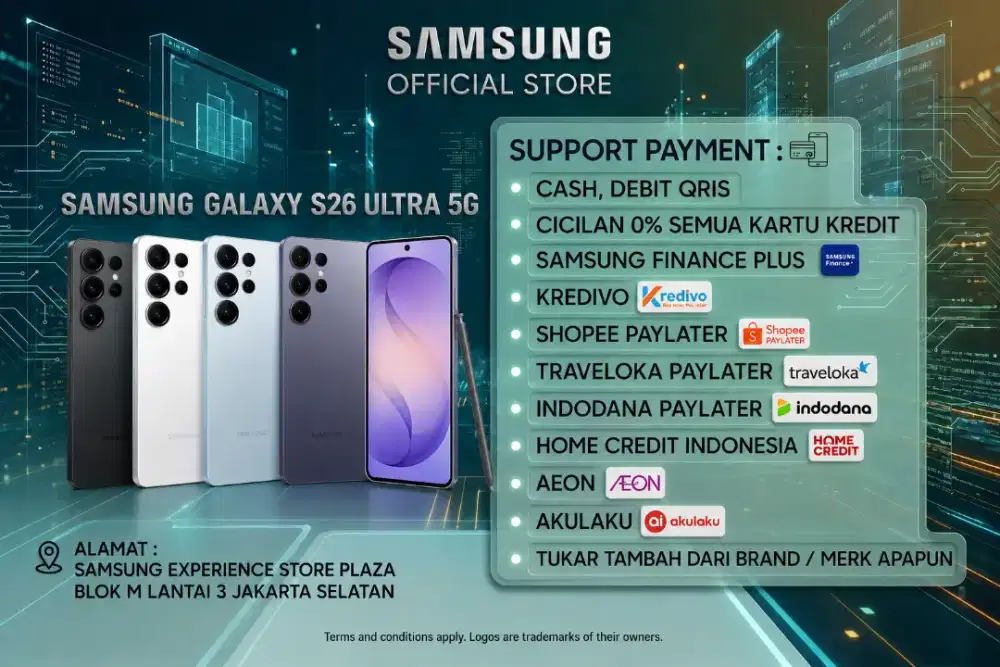 PROMO Samsung Galaxy S26 Ultra 5G Garansi Resmi SEIN