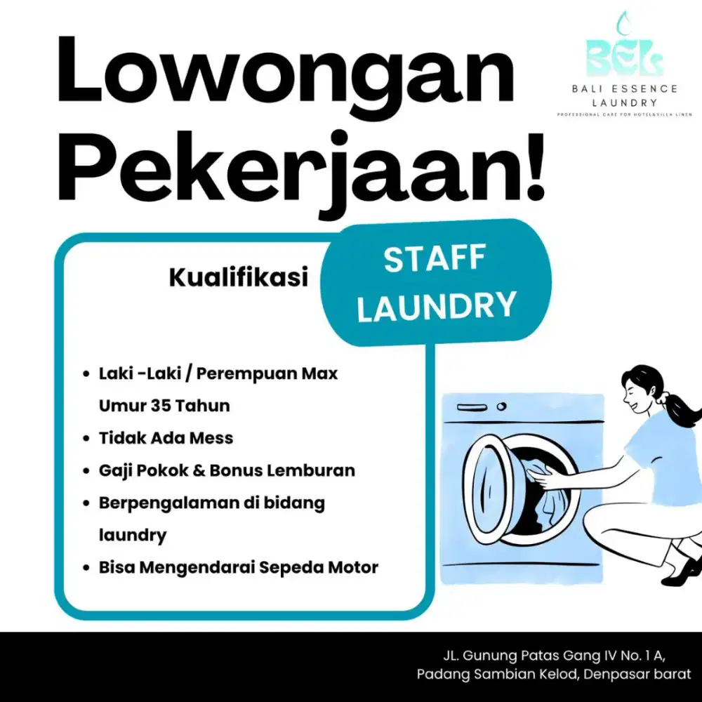 DI CARI STAFF LAUNDRY