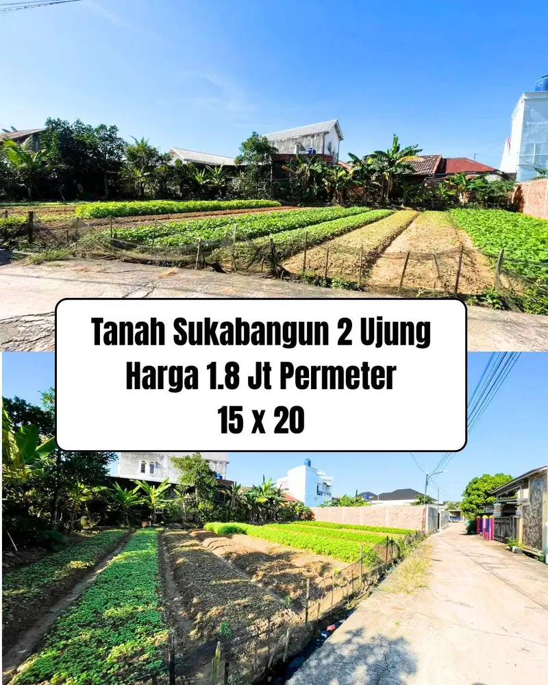 TANAH PUSAT KOTA SUKABANGUN 2 UJUNG PALEMBANG