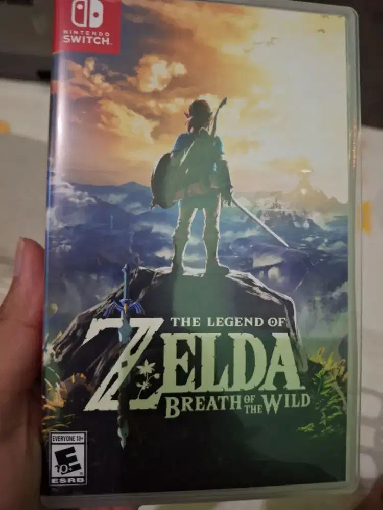 Zelda Breath Of The Wild Nintendo Switch Disc