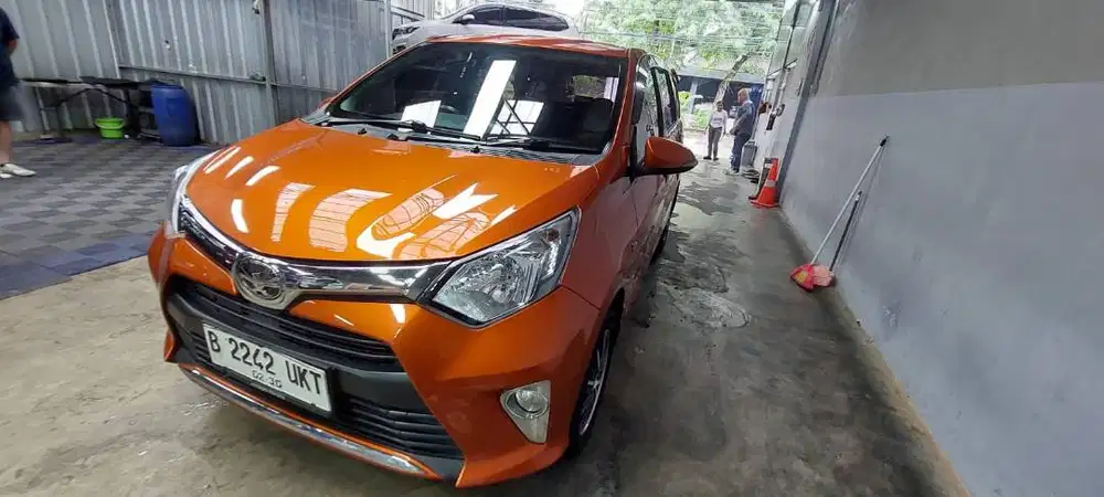 toyota calya G 2019 AT pemakai plat b dki Ganjil surat surat lengkap