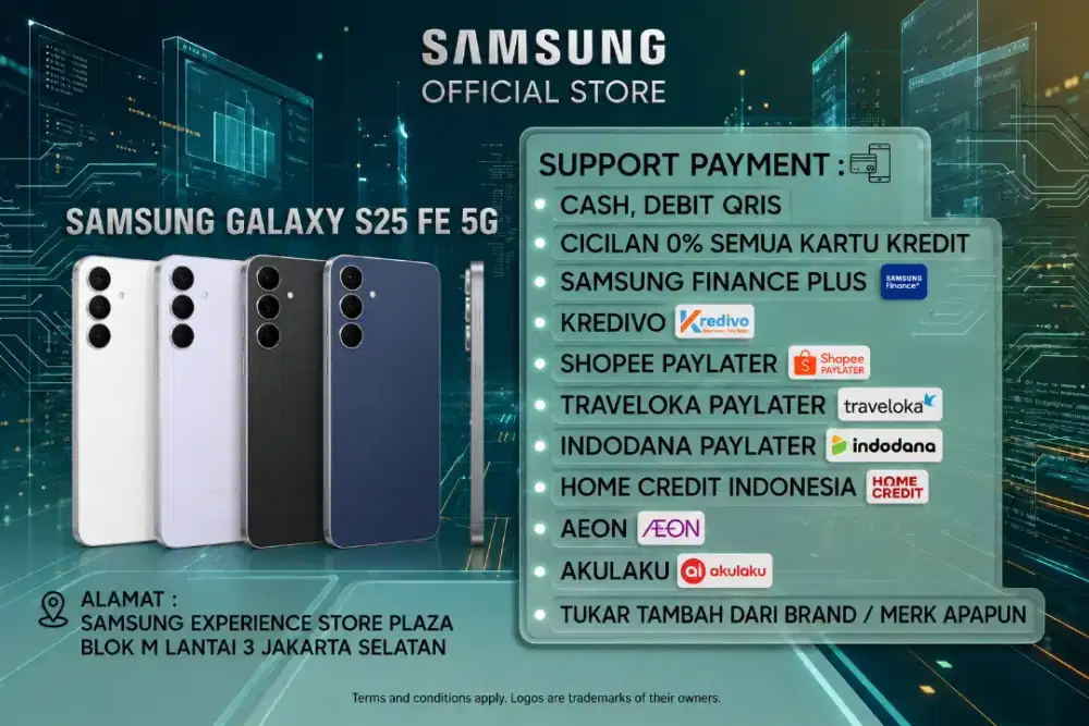 PROMO Samsung Galaxy S25 FE 5G Garansi 100% Resmi SEIN