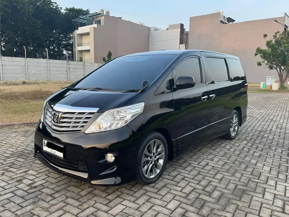 Km 70rb Alphard S audioless 2011 Cash nego record toyota full