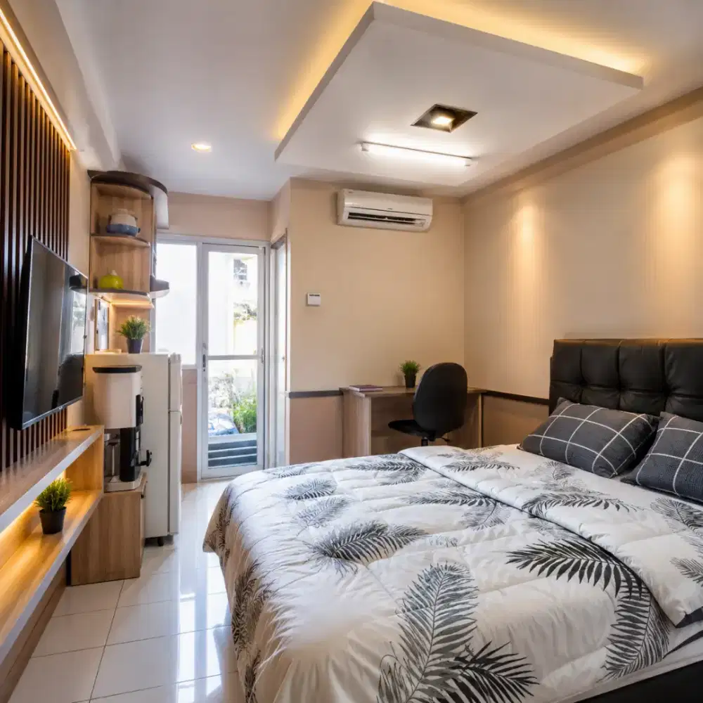 sewa apartemen harian murah green Pramuka city Jakarta pusat