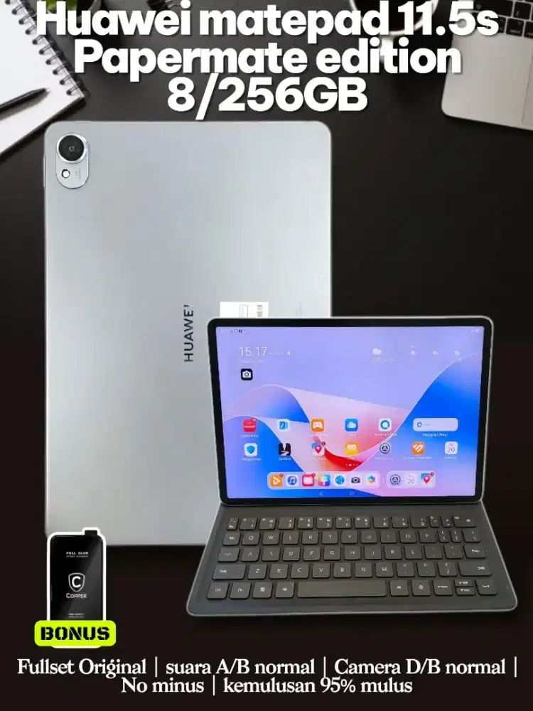 Huawei matepad 11.5s 8/256GB papermate edition + kyboard